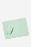 Wireless Charging Mouse Pad, SMOKE GREEN - alternate image 2