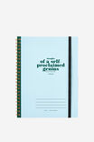 A5 Spinout Notebook, SELF PROCLAIMED GENIUS - alternate image 1