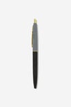 Essential Colour Block Pen, TONAL BLACK AND GREY - alternate image 1