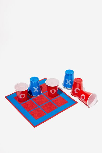 Cylinder Drinking Game Packs, TIC TACK TOE