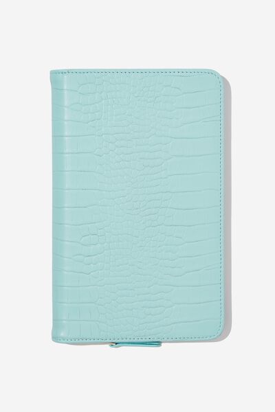 Off The Grid Travel Wallet, MINTY SKIES TEXTURED