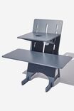 Collapsible Standing Desk, WELSH SLATE - alternate image 2