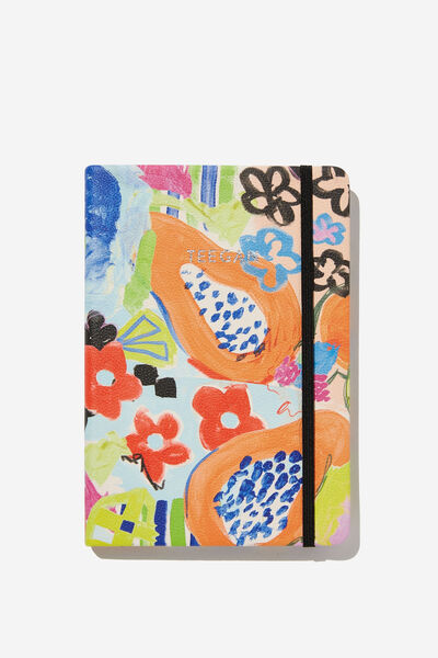 Personalised A5 Buffalo Journal, ABSTRACT FRUIT