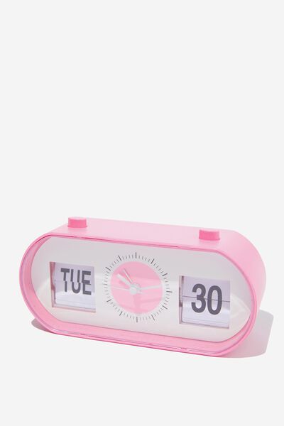 Flip Clock V2.0, ROSA POWDER SPECKLE