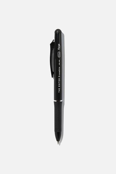 Erasable Gel Pen, BLACK