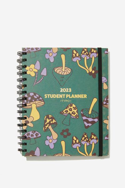 Student Planner 2023, MUSHROOMS AND DAISIES