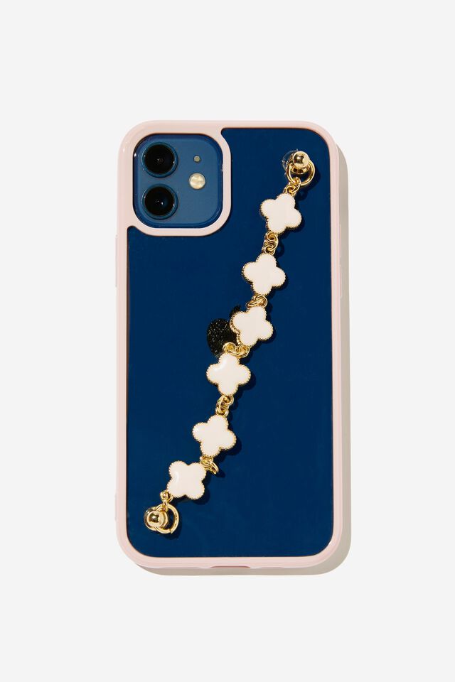 Carried Away Phone Case Iphone 12/12 Pro, NUDE PINK DAISY CHAIN