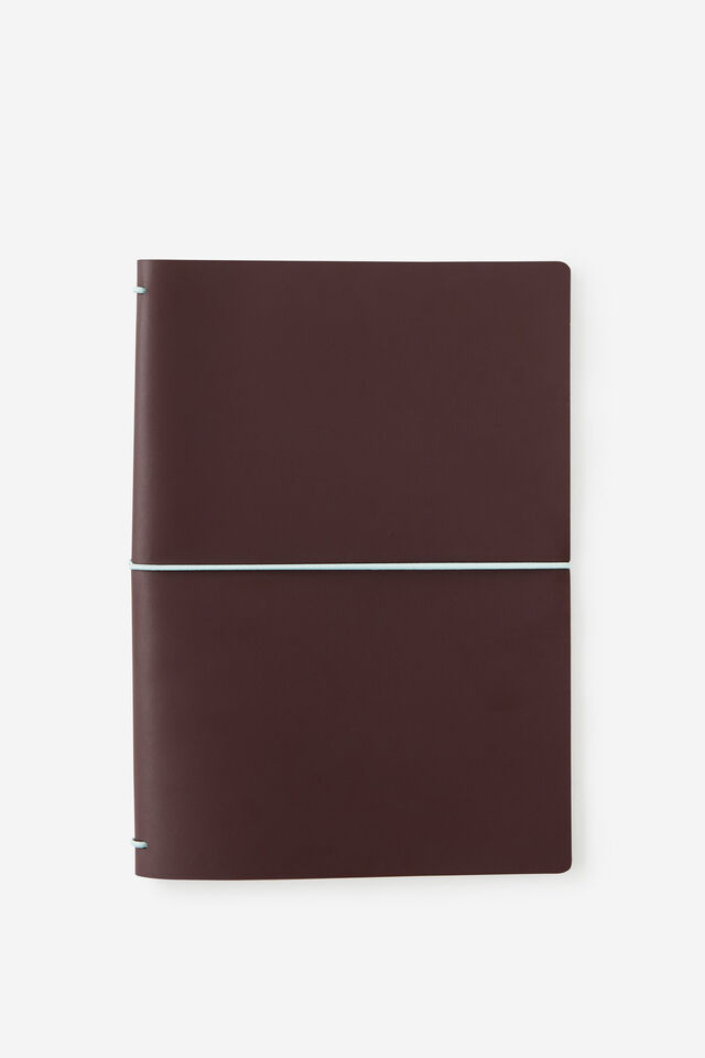A5 Notebook Cover, ESPRESSO