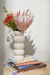 Shape Shifter Vase, BUBBLE TRUE WHITE