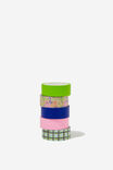 Washi Tape 5Pk, AEROSOL HEART/ULTRA BLUE CHECK - alternate image 1