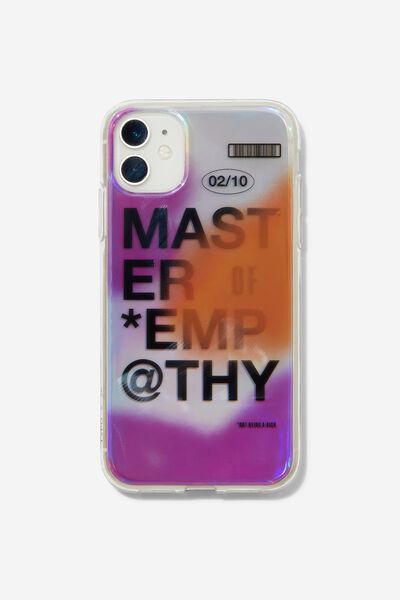 Snap On Phone Case Iphone 11, AS TXJ MASTER OF EMPATHY