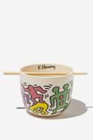 Keith Haring X Feed Me Bowl, LCN KEI MURAL - alternate image 1