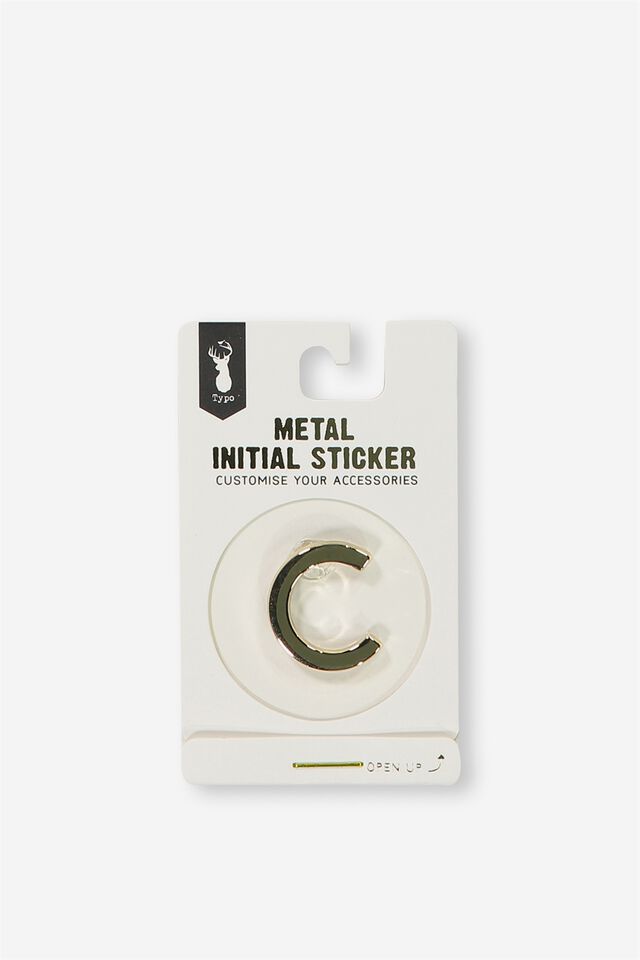 Metal Stickers, GOLD C