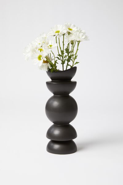 Mystic Minded Vase, BLACK MOON PHASES