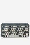 Typo Writer Wireless Keyboard, BLACK & GREY - alternate image 1