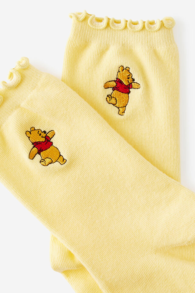 Mid Crew Socks, LCN DIS WINNIE THE POOH