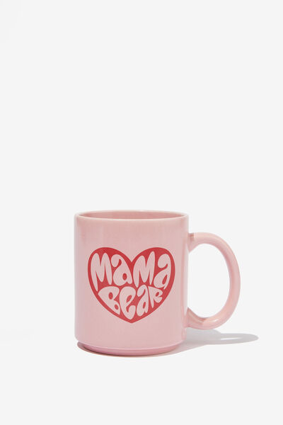 Limited Edition Mothers Day Mug, MAMA BEAR ROSA POWDER