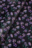 Roll Wrapping Paper, DAISY CRAYON BLACK - alternate image 1