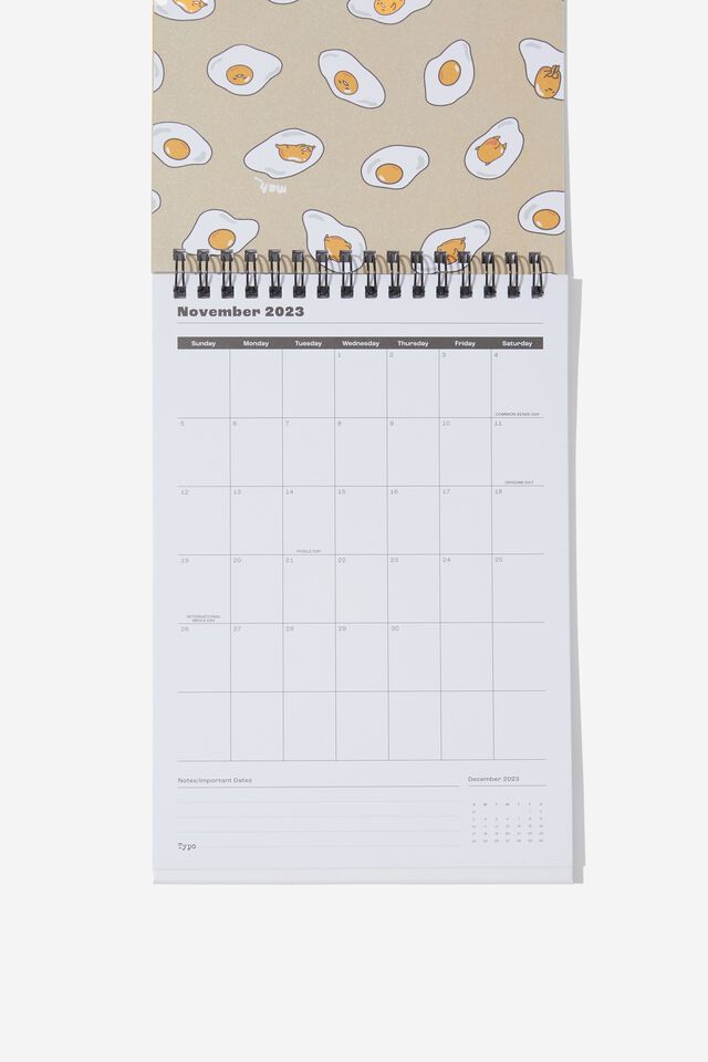 Gudetama 2023 Get A Date Desk Calendar, LCN SAN GUDETAMA