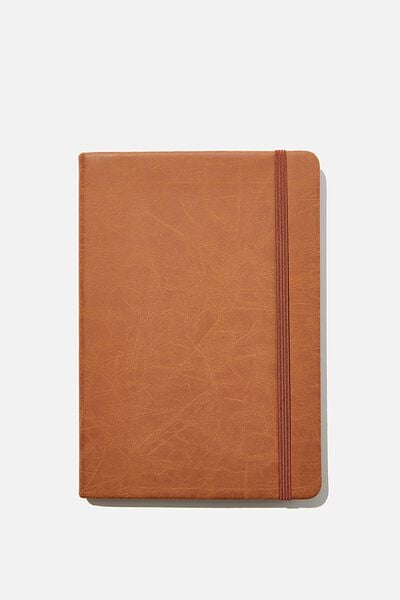A5 Buffalo Journal Recycled Mix, MID TAN