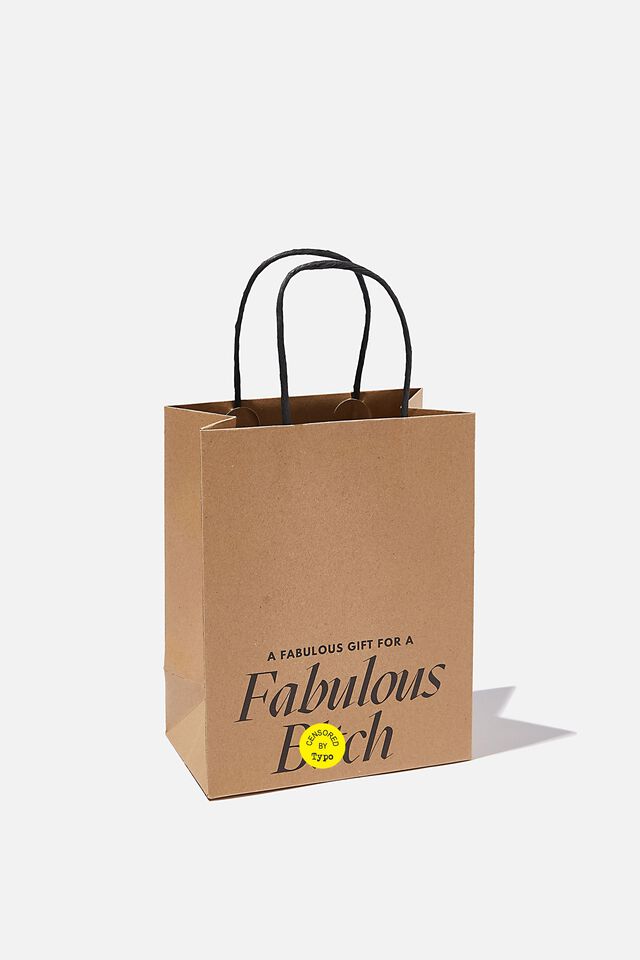 Get Stuffed Gift Bag - Small, FABULOUS BITCH CRAFT!