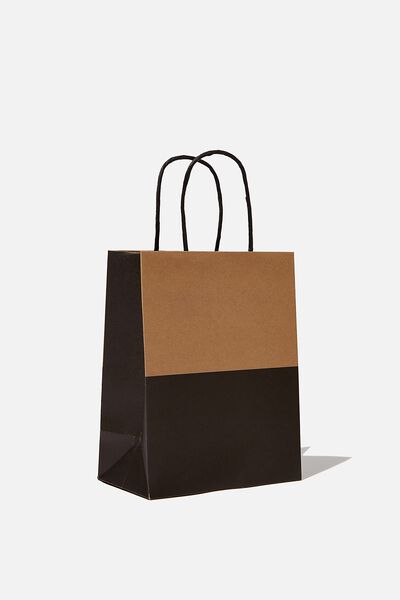 Get Stuffed Gift Bag - Small, CRAFT BLACK SPLICE