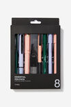 Essential Pen Pack, GREEN LILAC AND APRICOT - alternate image 1
