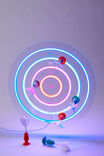 Light Up Acrylic Dart Board, MULTI - example image 1