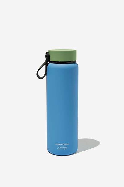 On The Move Metal Drink Bottle 500Ml, RIVIERA/HERITAGE GREEN