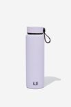 Personalised On The Move Drink Bottle 500Ml, SOFT LILAC - alternate image 1