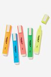 The Square Up Highlighter 5Pk, BRIGHTS - alternate image 1