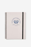 A5 Spinout Notebook, RACQUET CLUB - alternate image 1