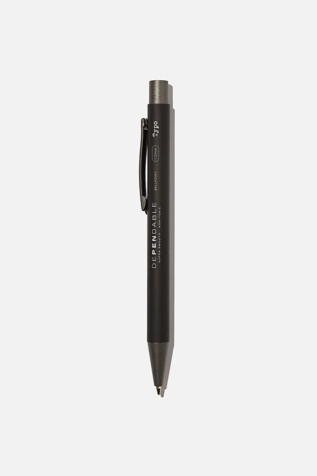 Dependable Ballpoint Pen, BLACK
