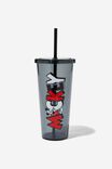 Sipper Smoothie Cup, LCN DIS MICKEY TEXT ESS - alternate image 1
