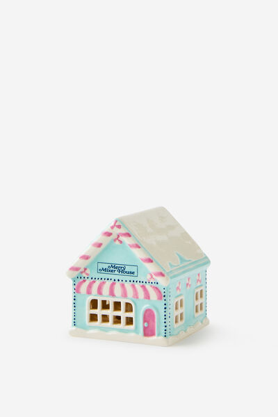 Light Up Home Ornament, MERRY MIXER HOUSE