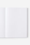 A4 Stitch Bound Sketch Book, GREY ZING - example image 3