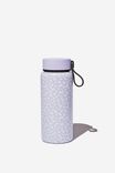 On The Move Metal Drink Bottle 350Ml, DULCIE DITSY LILAC