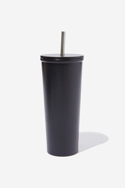 Metal Smoothie Cup, BLACK