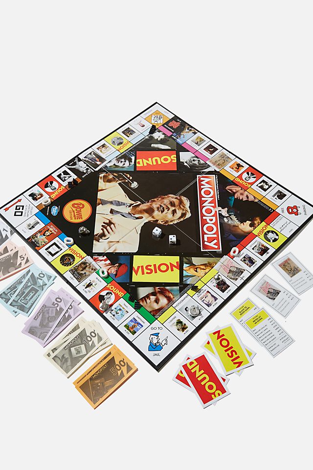 Bowie Monopoly Board Game, LCN BOWIE