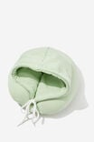 Travel Hoodie Neck Pillow, SMOKE GREEN - alternate image 1