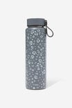On The Move 500Ml Drink Bottle 2.0, SPLIT DITSY CONCRETE AND WELSH GREY - alternate image 1
