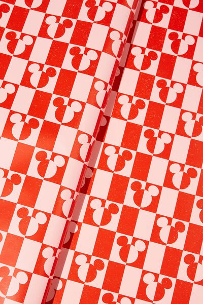 Christmas Wrapping Paper Roll, LCN DIS MEMPHIS MICKEY