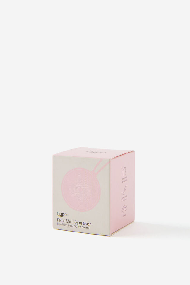 Flex Mini Speaker, STRAWBERRY MILK