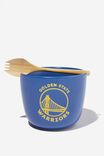 Collab Fork It Feed Me Bowl, LCN NBA GOLDEN STATE - alternate image 1