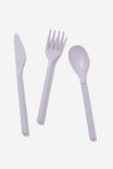 Cutlery Sets, SOFT LILAC - alternate image 1
