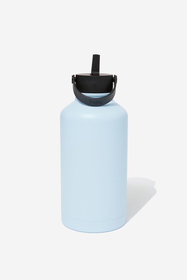 The Overdrinker Metal Drink Bottle 2.0L, ARCTIC BLUE