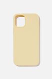 Recycled Phone Case Iphone 12 Mini, SOFT BUTTER - alternate image 1