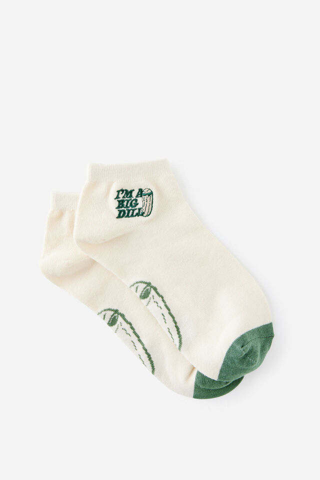 Ankle Socks 2 Packs, BIG DILL