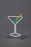 Shaped Desk Lamp, MARTINI GLASS! - alternate image 3