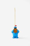 Collab Resin Christmas Ornament, LCN SES SESAME STREET COOKIE MONSTER - alternate image 1